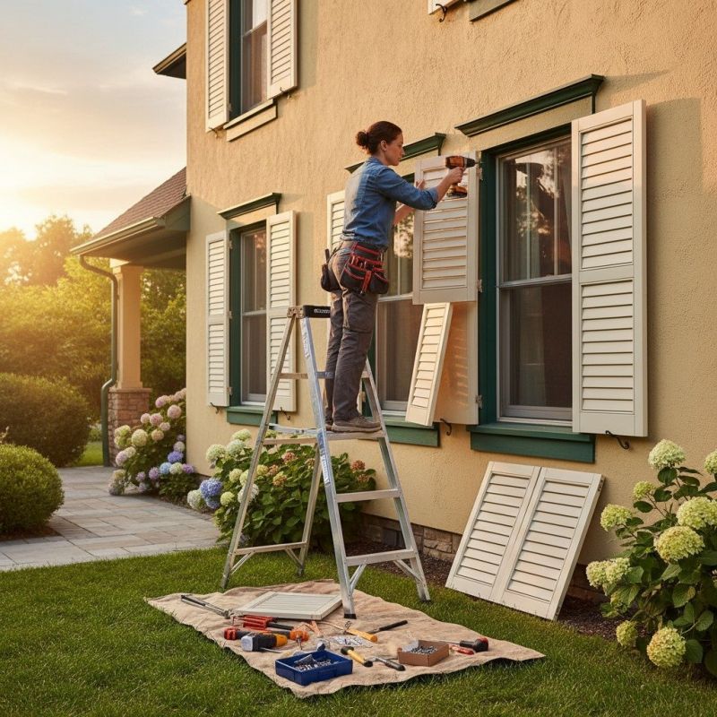 Shutter Handle Repair in Boulder, CO