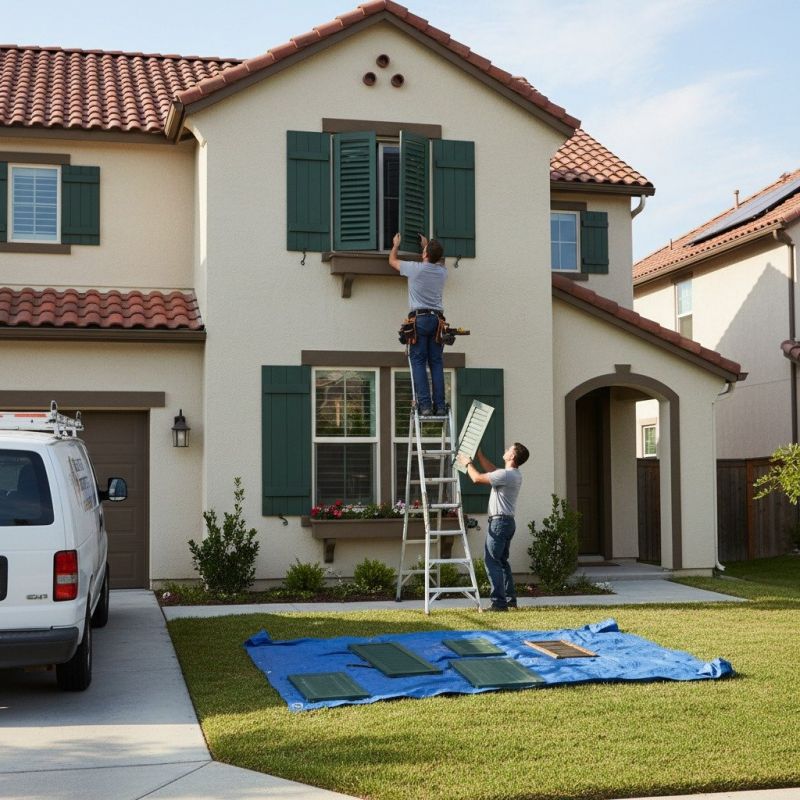 Shutter Latch Replacement in Longmont, CO