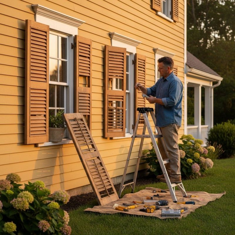 Shutter Latch Replacement in Overland Park, KS